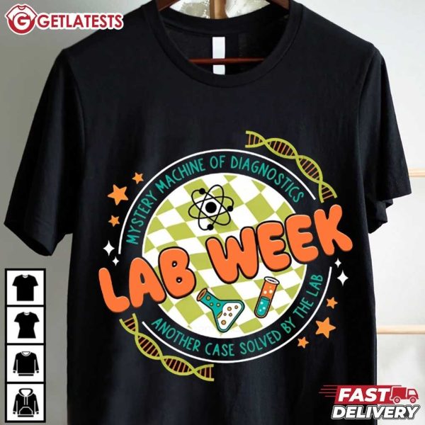 Lab Week Mystery Machine Of Diagnostics Medical T Shirt (2)