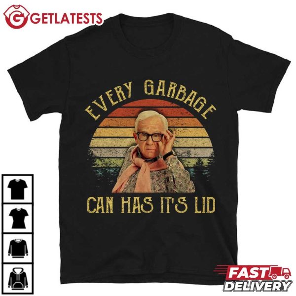 Every Garbage Can Has It's Lid Vintage Leslie Jordan T Shirt (2)