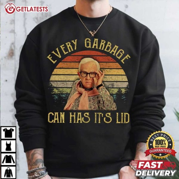 Every Garbage Can Has It's Lid Vintage Leslie Jordan T Shirt (1)