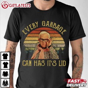 Every Garbage Can Has It's Lid Vintage Leslie Jordan T Shirt (3)