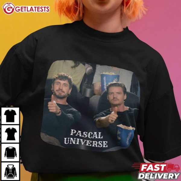 Pedro Pascal And Paul Mescal Pascal Universe Movie T Shirt (1)