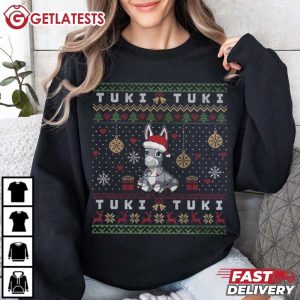 El Burrito Sabanero Tuki Tuki Mi Donkey Christmas T Shirt (4)