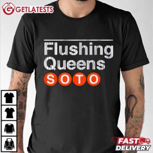 Juan Flushing Queens Soto Subway Platform Sign T Shirt (3)