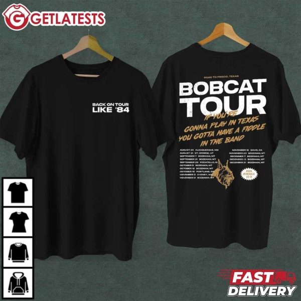 Montana State Bobcats Back On Tour 84 MSU Football T Shirt (4)