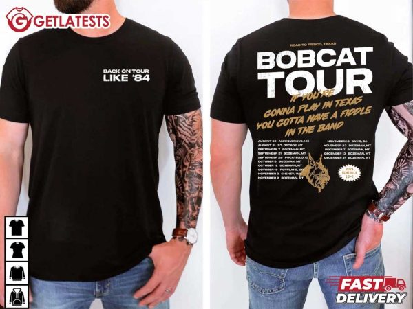 Montana State Bobcats Back On Tour 84 MSU Football T Shirt (3)