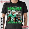 Saquon Barkley Eagles Vintage Graphic Design Football T Shirt (3)