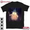 Wizard Cat Funny Halloween Weird Cat Meme T Shirt (2)