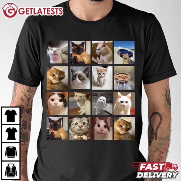 Cat Memes Funny Cat Meme T Shirt (3)