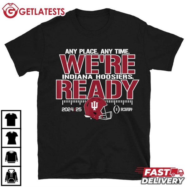 Indiana Hoosiers We're Ready 2024 25 Football T Shirt (2)