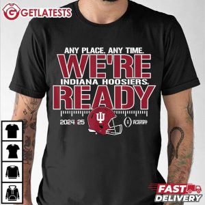 Indiana Hoosiers We're Ready 2024 25 Football T Shirt (3)