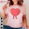 Hilarious Heart Heart Butt Funny Valentines Day T Shirt (4)