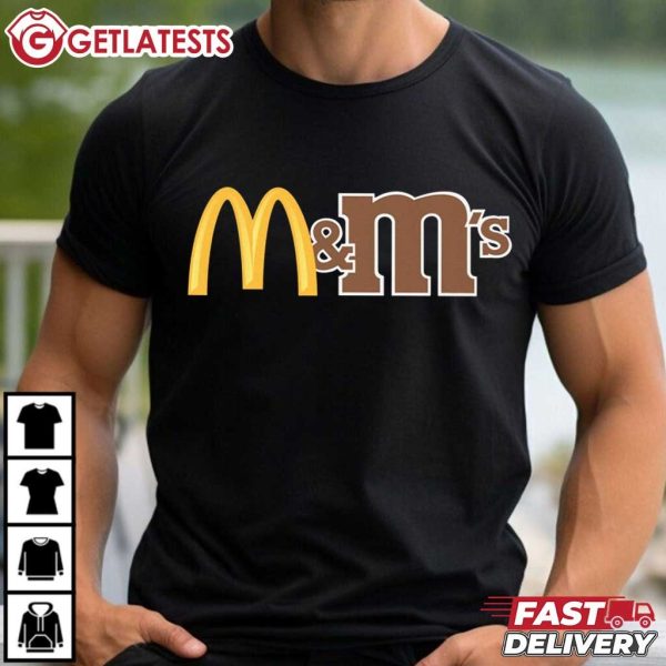 McDonald's And M&M's Candy T Shirt (3)