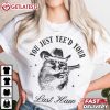 Raccoon Cowboy You Just Yee'd Your Last Haw T Shirt (4)