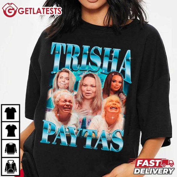 Trisha Paytas Retro Bootleg Fan Merch T Shirt (3)