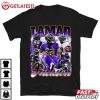 Lamar Jackson Retro Bootleg Style Football T Shirt (2)