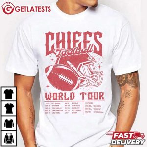 Kansas City Chiefs Football World Tour T Shirt (4)