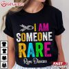 I Am Someone Rare Disease Zebra Ribbon T Shirt (1)