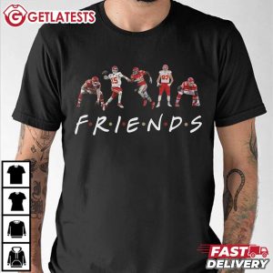 Kansas City Chiefs Friends Football T Shirt (4)