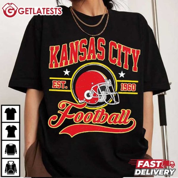 Kansas City Chiefs Game Day Football Fan Gift T Shirt (4)