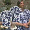 Hawkeye Pierce Hibiscus White Flowers MASH Hawaiian Shirt (1)