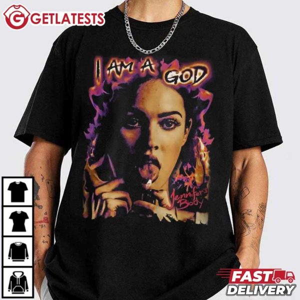 Jennifer's Body I Am A God Megan Fox Movie Bootleg T Shirt (4)