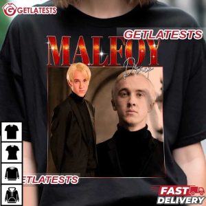 Draco Malfoy Vintage Bootleg Movie T Shirt (1)