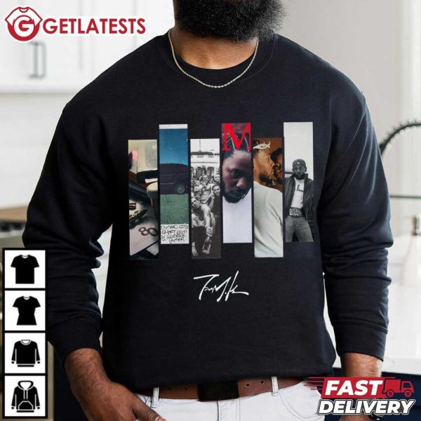 Kendrick Lamar Full Album Hip Hop Music T Shirt (1)