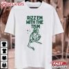 Frog Rizz Em With The Tism Funny Meme T Shirt (2)