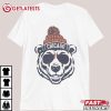 Chicago Bears Mascot Knit Cap Glasses Football T Shirt (1)