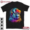 Gorilla VR Playing Funny VR Gamer T Shirt (2)