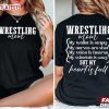 Wrestling Mom My Wallet Is Empty But My Heart Is Full T Shirt (2)