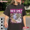 Cat Huh Funny Cat Meme Bootleg T Shirt