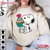 Snoopy Cupcake Happy Valentines Day T Shirt (1)