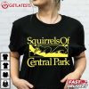 Squirrels Of Central Park Funny Animal T Shirt (1)