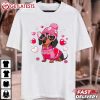 Dachshund Dog Funny Valentines Day T Shirt (2)