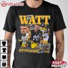 TJ Watt Vintage Graphic 90's Style American Football T Shirt (3)