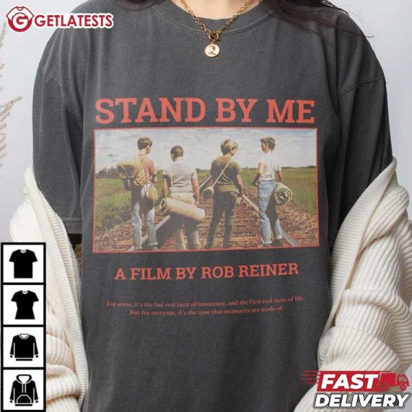 Stand By Me A Film By Rob Reiner 80s Movie T Shirt (2)