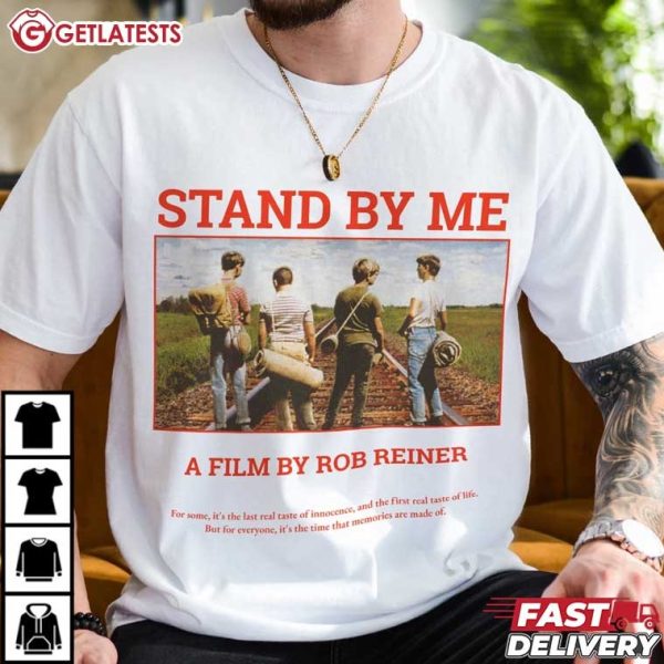 Stand By Me A Film By Rob Reiner 80s Movie T Shirt (1)