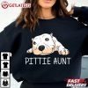 Pittie Aunt Cute Pitbull Dog Lovers T Shirt (2)