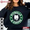 Pitbull and Coffee Funny Dog Coffee Lovers T Shirt (2)