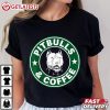 Pitbull and Coffee Funny Dog Coffee Lovers T Shirt (1)