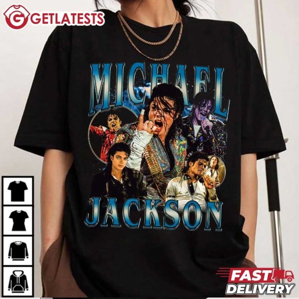 Michael Jackson Pop Music Vintage Bootleg T Shirt (4)