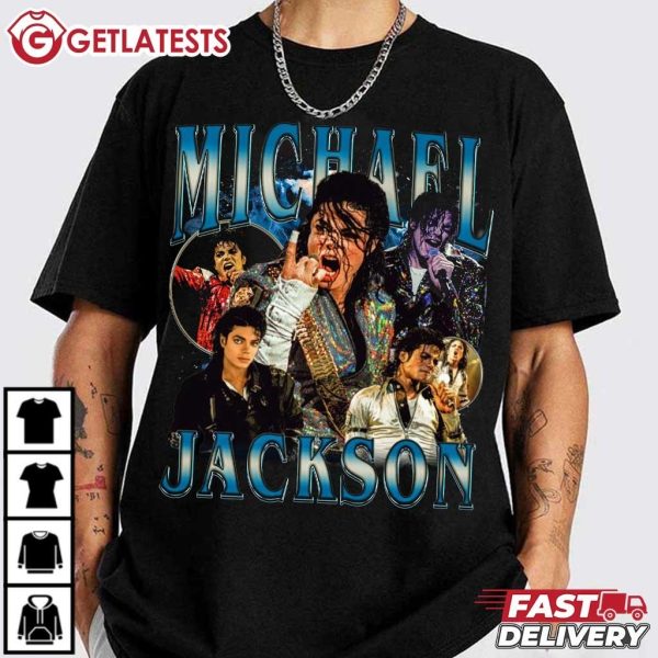 Michael Jackson Pop Music Vintage Bootleg T Shirt (3)