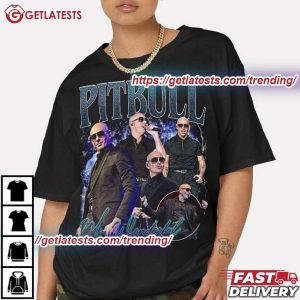 Pitbull Mr. Worldwide Vintage Bootleg Fans Gift T Shirt (1)