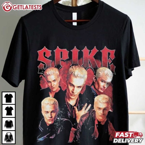 William Spike Pratt Buffy Vintage T Shirt (2)