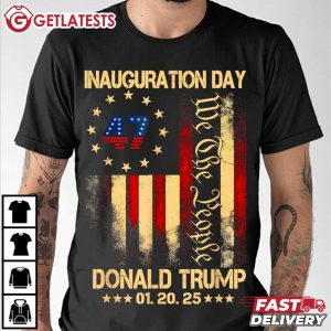 President Donald Trump Inauguration Day 2025 Memorabilia T Shirt (3)