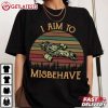 Malcolm Reynolds I Aim To Misbehave Firefly Retro T Shirt (3)