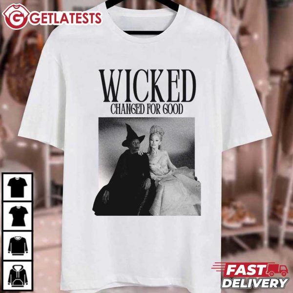 Wicked Changed For Good Glinda And Elphaba T Shirt (2)