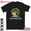 Hamster Cycling That's How I Roll Hamster Lovers T Shirt (2)