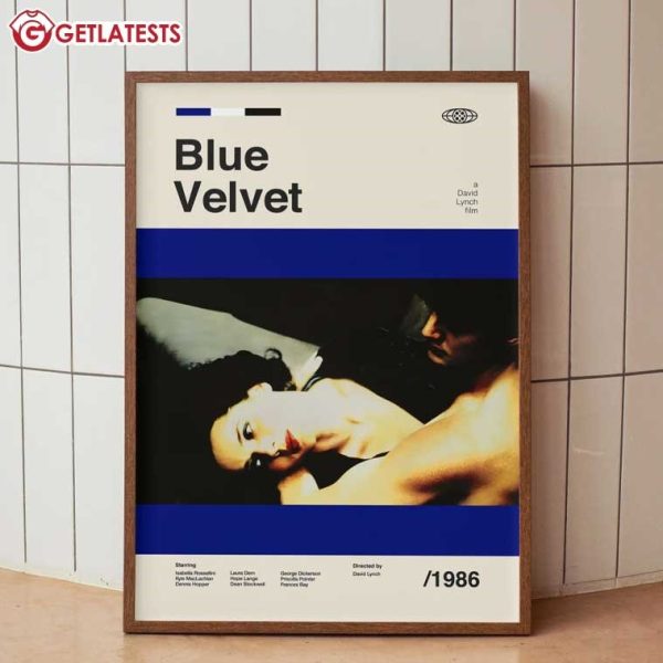 Blue Velvet David Lynch 1986 Movie Poster